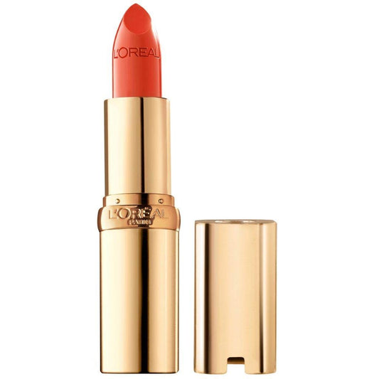 L'Oreal Paris Colour Riche Original Creamy, Hydrating Satin Lipstick with Argan Oil and Vitamin E, Volcanic, 1 Count