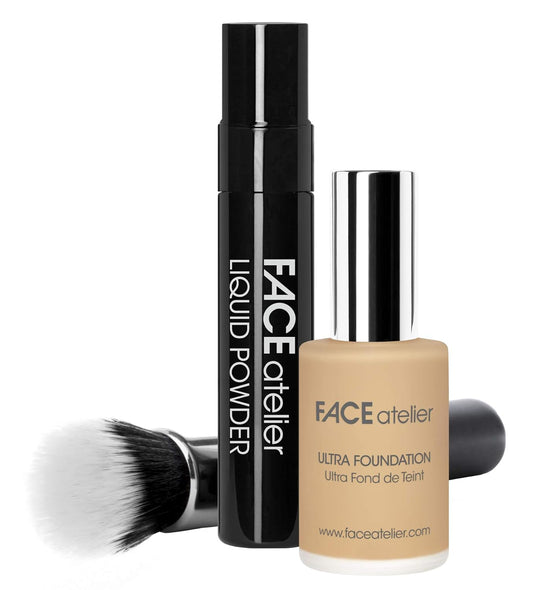 Flawless Face Set - 5 Sepia