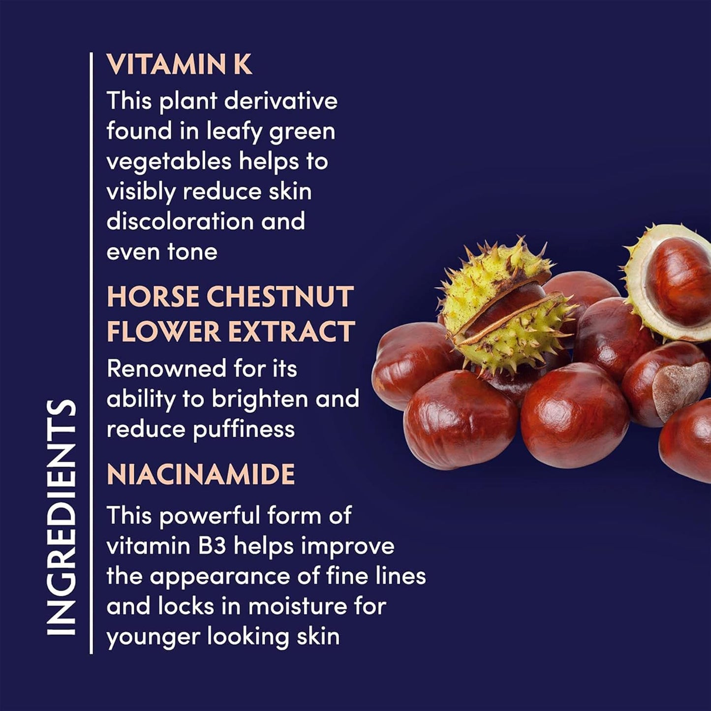 Naturopathica Vitamin K Brightening Eye Complex, Daily Eye Cream for Dark Circles and Puffy Eyes, Under Eye Cream to Help Firm and Revitalize Tired Eyes, 0.5 fl oz